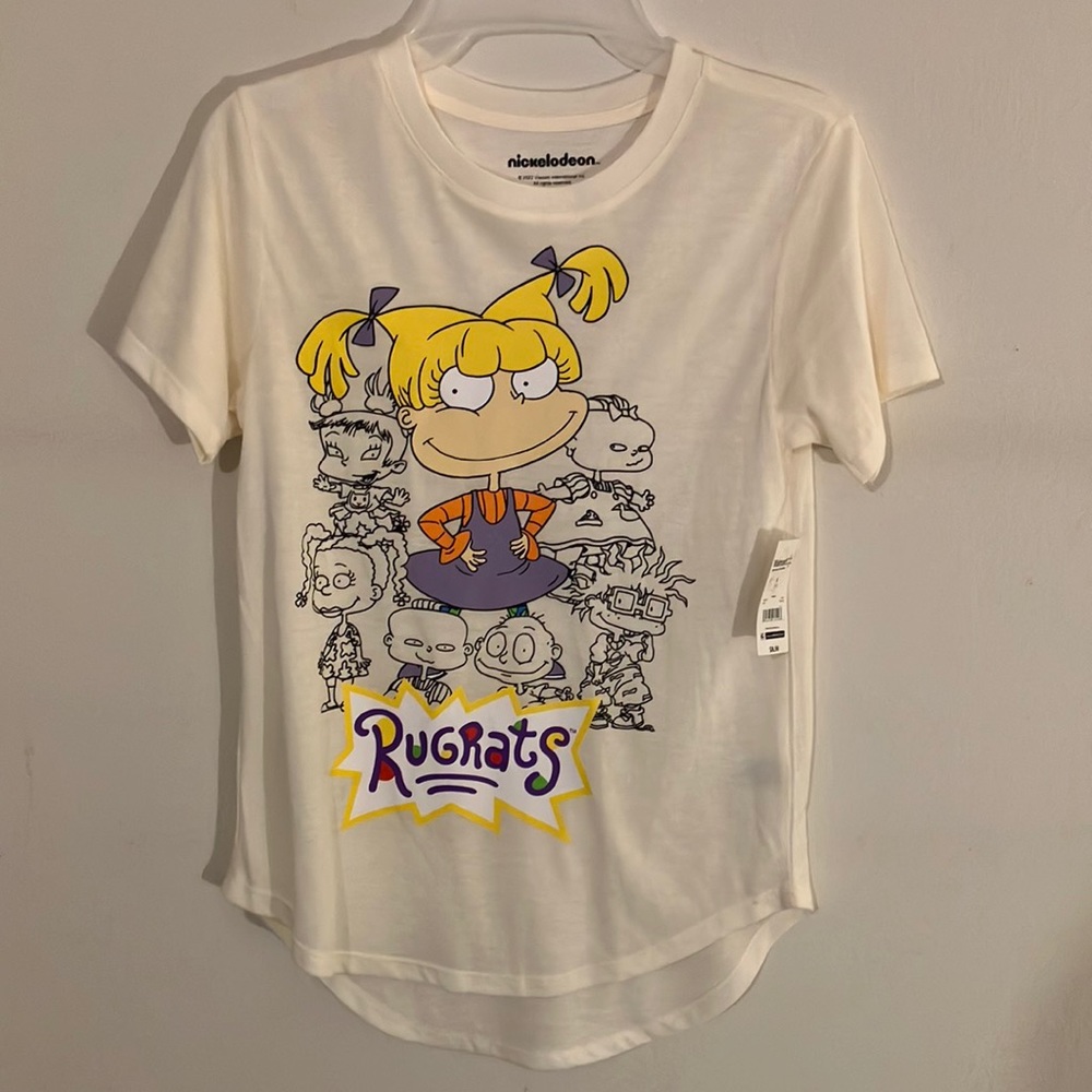 #113 - Women’s Rugrats Short Sleeve Graphic T-Shirt - S (3-5) - NWT - Picture 1 of 3